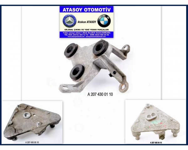 MERCEDES W207 ABS AYAĞI ALT A2074300110 2074300110 ÜST A2074300010 2074300010 , A2074300410 2074300410